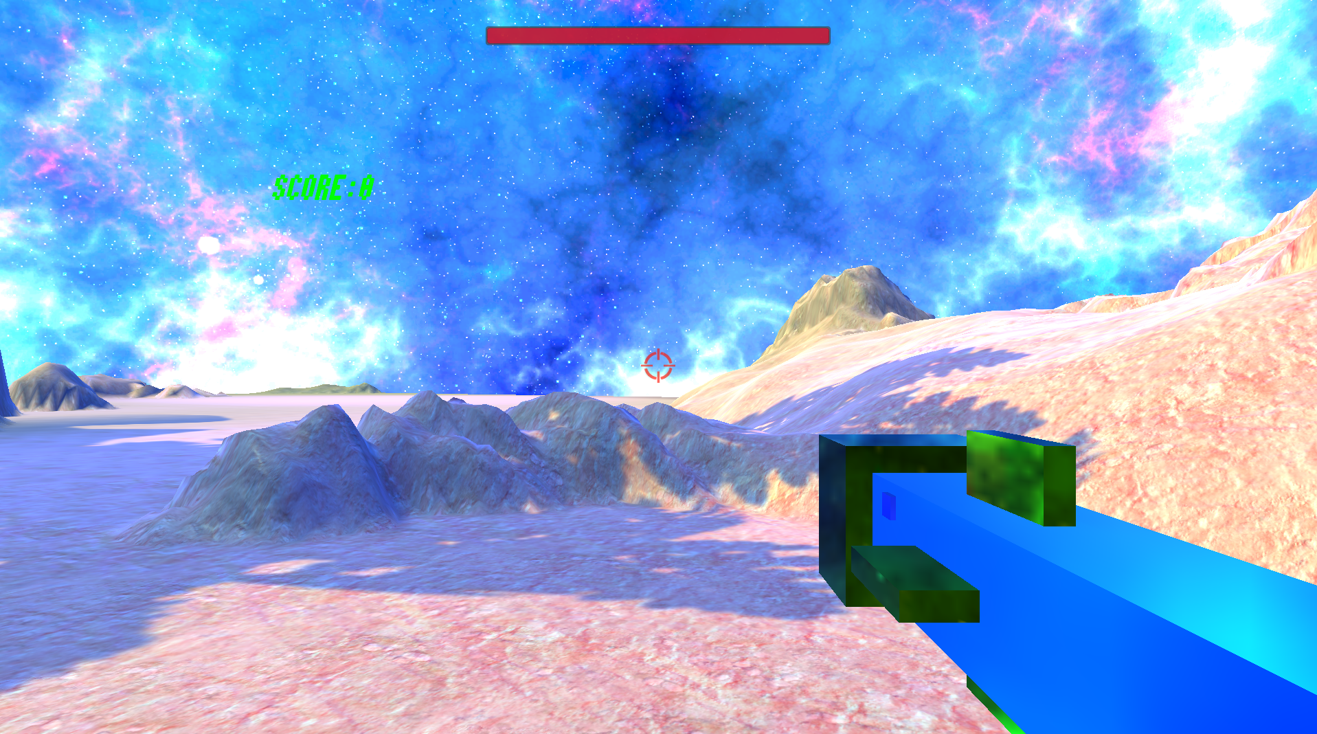 survivalshootingのゲーム画面
