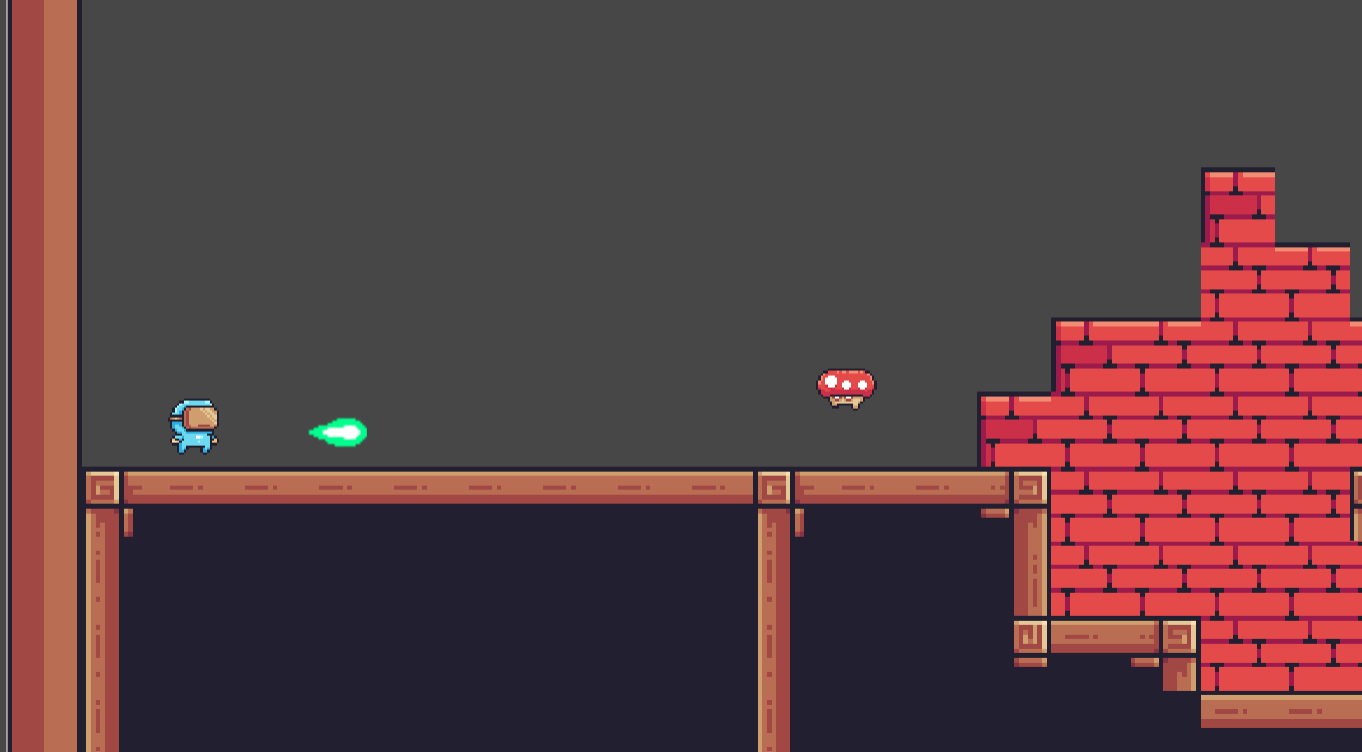 ShootingAdventureのゲーム画面