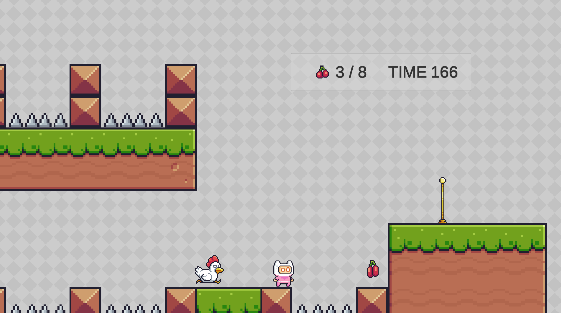Pinkman’s Walkのゲーム画面